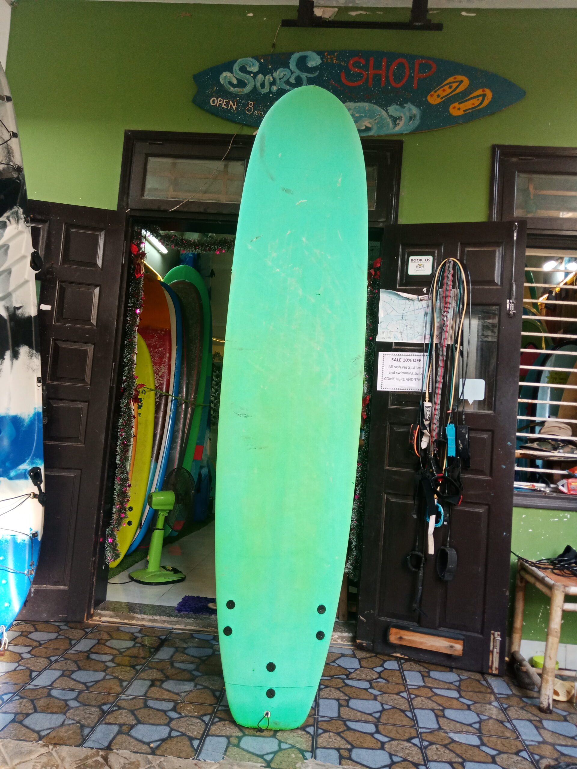 8'6 Soft Top Surfboard