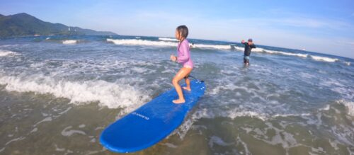 Kids Private Surf Lesson with Da Nang Outdoor Adventures